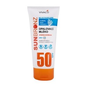 VIVACO Opalovací mléko SUN BRONZ SPF 50 - Coral Friendly