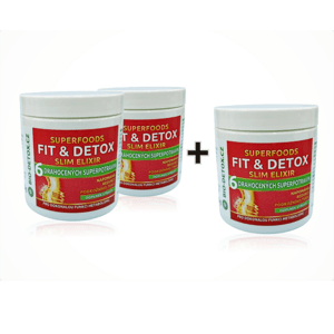 Bio-Detox FIT&DETOX zeštíhlující elixír 2 +1 zdarma