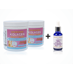 Bio-Detox Kolagen Beauty Elixír 2 + 1 kys.hyaluronová 5% ZDARMA