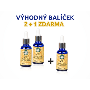 Bio-Detox Kyselina Hyaluronová 7% Akce 2 + 1 ZDARMA