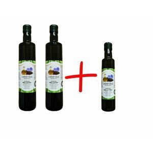 Bio-Detox Lněný Olej 2 x 500ml + 250ml ZDARMA