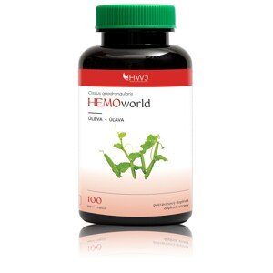 HERBAL WORLD HEMOworld - Žumen čtyřhranný