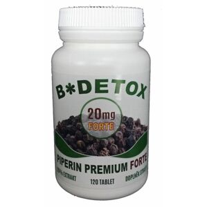 Bio Detox Piperin Premium FORTE 20mg 120tbl.