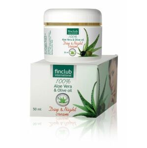 finclub Aloe Vera day & night CREAM   Pomáhá udržet svěží pleť ve dne i v noci