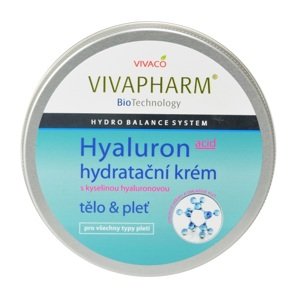 VIVAPHARM Intenzivní hydratační krém s kyselinou hyaluronovou 200ml