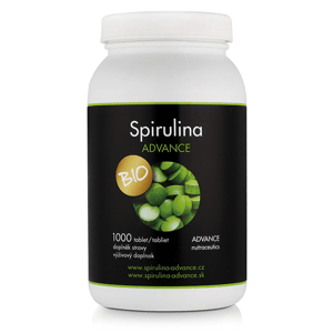 Spirulina ADVANCE - BIO kvalita (1 000 tablet)